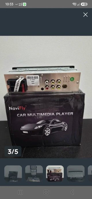 Radio Coche NaviFly Multimedia 1 DIN