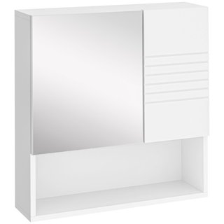 Armadietto Specchiera Bagno, Specchio Bagno Conten