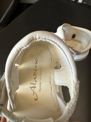 Sandalias bebé Aladino blancas