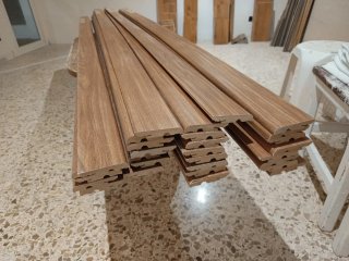 Rodapié MDF 15x80x2400mm. Tengo disponibles 29.