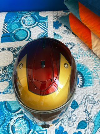 Casco HJC Iron Man Edición Especial