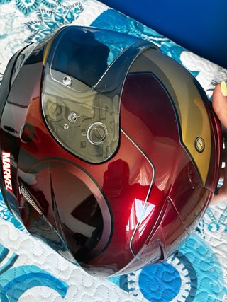 Casco HJC Iron Man Edición Especial