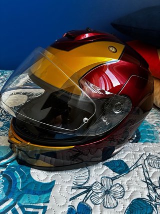 Casco HJC Iron Man Edición Especial