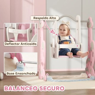 Parque Infantil 4 en 1 para +18 Meses
