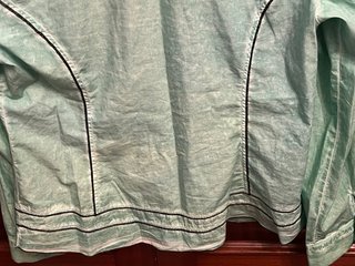 Camisa Vintage Verde Agua Talla 44