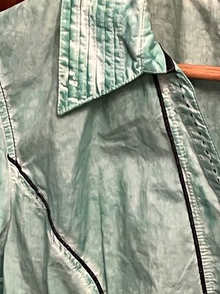 Camisa Vintage Verde Agua Talla 44