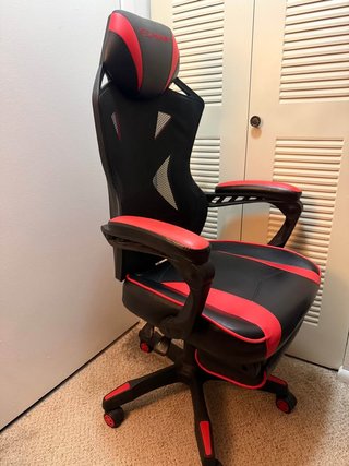 Silla Gamer RESPAWN Negra y Roja