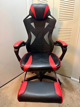 Silla Gamer RESPAWN Negra y Roja