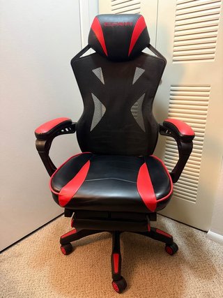 Silla Gamer RESPAWN Negra y Roja