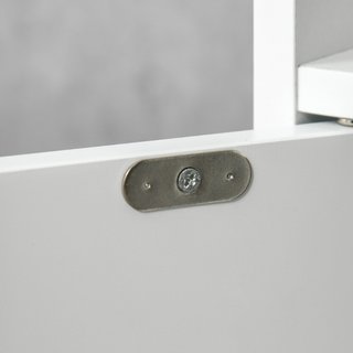 Colonna Bagno con Mensole e Armadietti, Mobile Alt