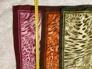 Lote 3 pañuelos estampados