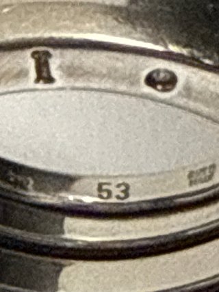ANILLO BULGARI B.ZERO1 ORO BLANCO 18K CON CAJA ORI