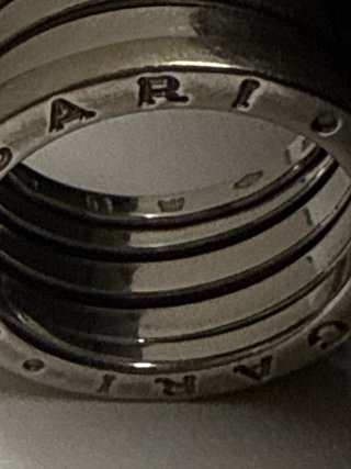 ANILLO BULGARI B.ZERO1 ORO BLANCO 18K CON CAJA ORI