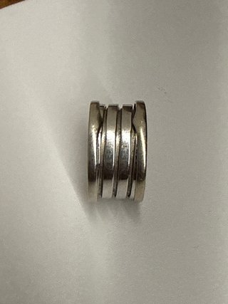 ANILLO BULGARI B.ZERO1 ORO BLANCO 18K CON CAJA ORI