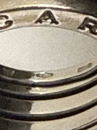 ANILLO BULGARI B.ZERO1 ORO BLANCO 18K CON CAJA ORI