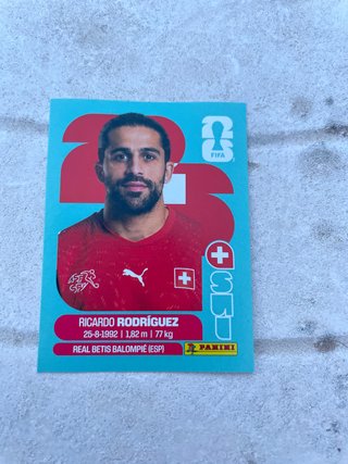 Cromo Ricardo Rodríguez Panini