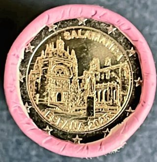 Moneda 2 euros España 2025. SIN CIRCULAR.