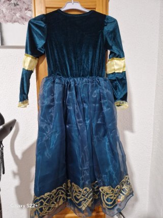 Disfraz Princesa Mérida 140cm