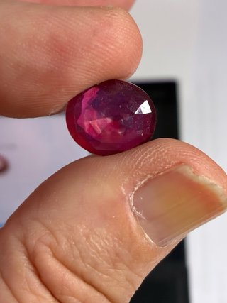Rubí Natural Mozambique 6.10 Ct KGGL