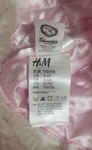 Gorro Hello Kitty niña rosa