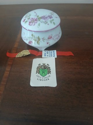 Portagioie Limoges France con cartellino