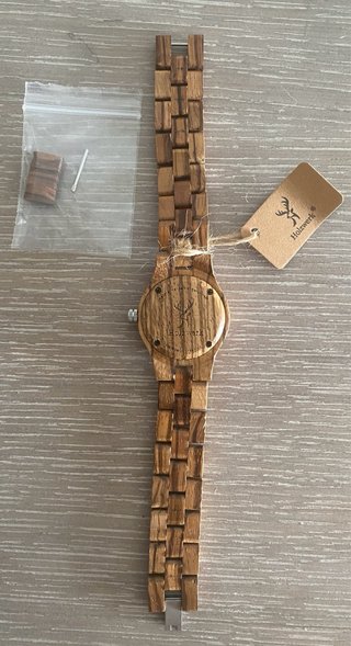 Reloj Holzwerk Mujer Madera y Plata