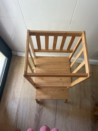 Trona de aprendizaje de madera