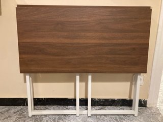 Escritorio plegable madera y metal