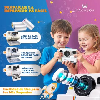 Cámara Digital Infantil Instantánea Tagaloa 48MP