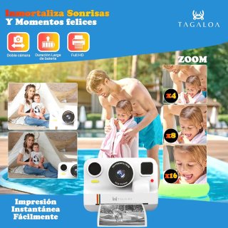 Cámara Digital Infantil Instantánea Tagaloa 48MP