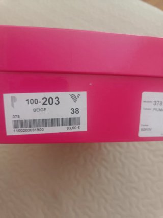 Zapatos de tacón Malipiú Beige Talla 38