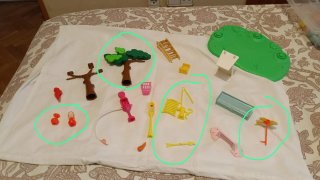 Lote Pin y Pon Accesorios resevado