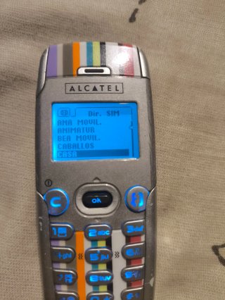 Teléfono Móvil Alcatel Vintage Multicolor
