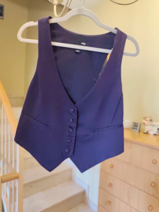 Chaleco H&M Morado Talla 44