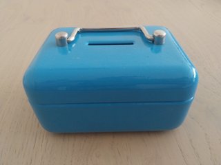 CAJA FUERTE CAUDALES DINERO METÁLICA CON LLAVE