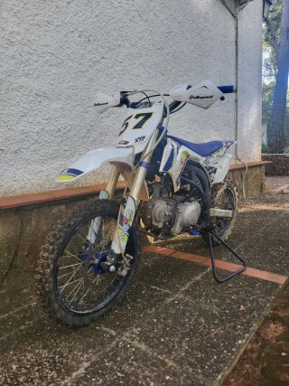 Pitbike MAXXON 125cc Motocross Azul/Blanco