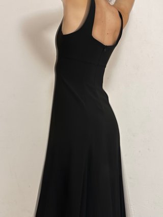 Vestito lungo nero Zara