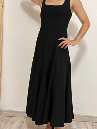 Vestito lungo nero Zara