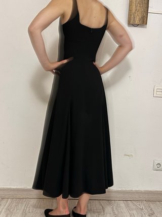 Vestito lungo nero Zara