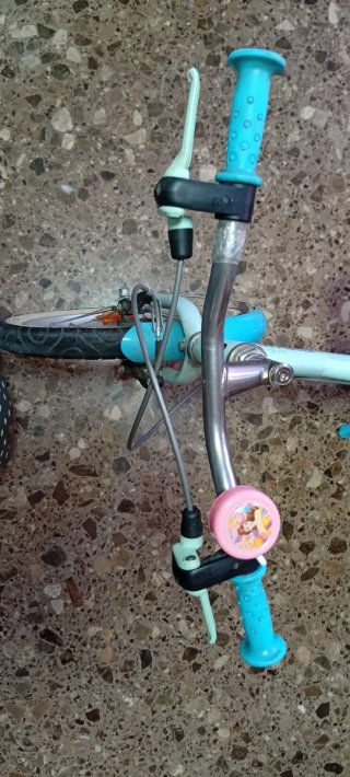 Bici BTWIN azul princesa 16"