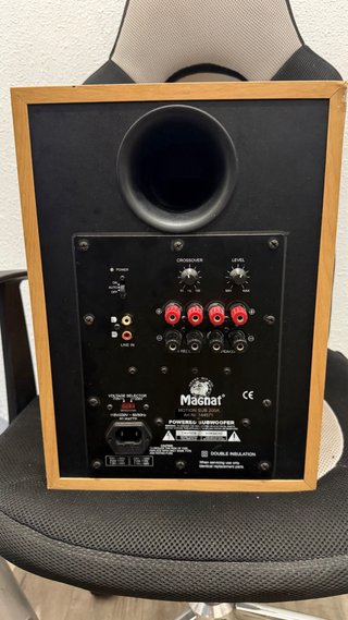 Equipo Sonido Gama Alta Marrón/Plata