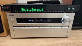 Equipo Sonido Gama Alta Marrón/Plata