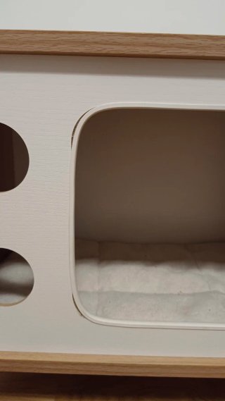 Cama rascador para gatos estilo TV