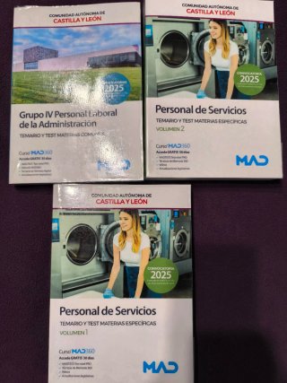 Libros Personal Laboral Servicios Junta CyL. 2025