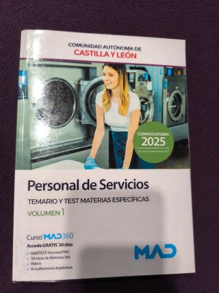 Libros Personal Laboral Servicios Junta CyL. 2025