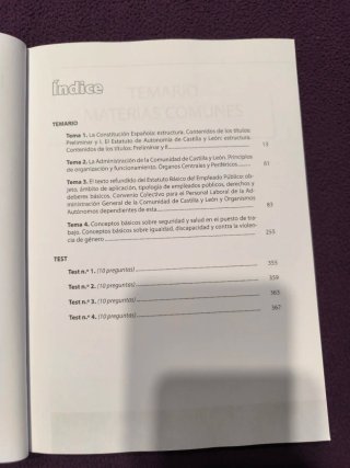 Libros Personal Laboral Servicios Junta CyL. 2025