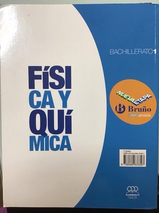 Física y Química 1 Bachillerato Nueva etapa Bruño