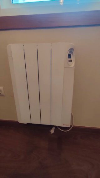 4 radiadores Eléctricos de pared Tindalo Blanco