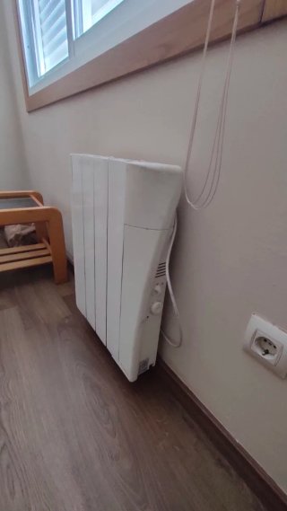 4 radiadores Eléctricos de pared Tindalo Blanco