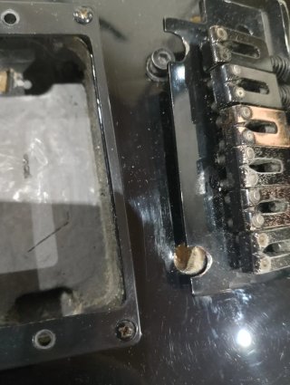 Cuerpo y mástil guitarra Jackson JS12